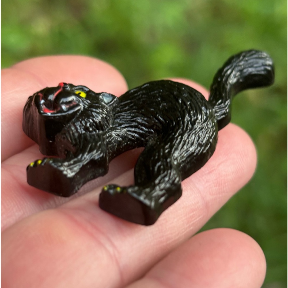 Adorable Vintage Russ Black Cat Pin! - Picture 4 of 10